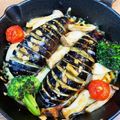 ジョルナダ比呂's cooksnap of when they made 簡単☆挟むだけdeなすのハッセルバック.