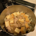 いっぺい99's cooksnap of when they made 厚揚げ、豚ばら玉ねぎ小松菜であんかけ炒め.