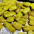 my_pace's cooksnap of when they made 魚焼きグリル10分 そらまめの香り焼き.