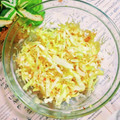 STimeBlues's cooksnap of when they made キャベツのゆず胡椒と鰹節和え♪.
