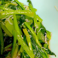 クックJTD4XQ☆'s cooksnap of when they made 小松菜もやしのしらす和え.
