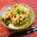 アイリッシュショコラ's cooksnap of when they made ウイルス対策に&美肌に❤️めかぶ納豆❤️.