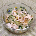 mogusun＊'s cooksnap of when they made 簡単ササミともやしとキュウリの中華サラダ.