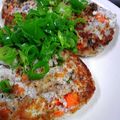 ユーロン's cooksnap of when they made ヘルシー♡豆腐おから蓮根の健康ハンバーグ.