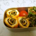 龍青空ママ's cooksnap of when they made 梅海苔卵焼き.