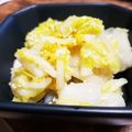 料理☆☆初心者's cooksnap of when they made これ！うま！！つゆで◎白菜の浅漬けナムル.