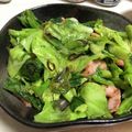 クック724AZT☆'s cooksnap of when they made ♥キャベツとレタス炒めペペロンチーノ風♥.
