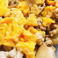 りーとぽん's cooksnap of when they made 簡単Cafe風ふわふわ卵と豚肉の甘辛炒め.