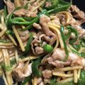 mana1005's cooksnap of when they made 超簡単☆青椒肉絲.