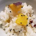 スパハピ's cooksnap of when they made 土鍋でサツマイモご飯.