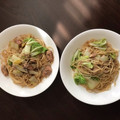 のりぃ＊'s cooksnap of when they made お弁当★鯖缶と白菜の和風バターパスタ★.