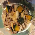yobibaa's cooksnap of when they made エリンギとかぼちゃの豚肉炒め.