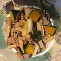 yobibaa's cooksnap of when they made エリンギとかぼちゃの豚肉炒め.