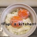 papikun's cooksnap of when they made 超早☆簡単！！　ゆで卵のつぶし方♪.