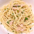 ステルトミチル's cooksnap of when they made あえるだけ＊ツナと小葱の和風パスタ＊.