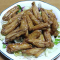 55才のおじさん's cooksnap of when they made 名古屋風手羽中から揚げ.