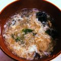 kiihana's cooksnap of when they made ターサイと卵のふんわり中華スープ♡.