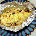 りえっくす♡'s cooksnap of when they made トースターで簡単☻鮭のマヨチーズ焼き.