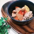 からあげパーティー's cooksnap of when they made 炊飯器で☆豚こまと大根ピリ辛煮.