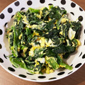 こはるママ♡'s cooksnap of when they made 簡単！ほうれん草の卵炒め.