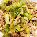 ゆりちそ's cooksnap of when they made 丸ごとレタス！豚小間オイスターマヨ炒め♪.