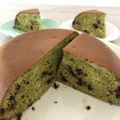 aiaipurin's cooksnap of when they made 簡単炊飯器☆抹茶☆バナナケーキ☆.