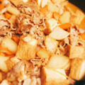 まりりんぺ's cooksnap of when they made 厚揚げ大根と薄切り豚バラの味噌煮.