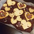 seris's cooksnap of when they made バレンタインに☆ビスケットブラウニー。.