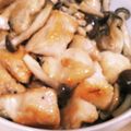 あさここなっつ's cooksnap of when they made 鶏ムネ肉としめじの、ガリバタ旨ソテー♡.