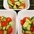猫のミイヤ's cooksnap of when they made ミニトマトとキュウリの簡単洋風サラダ.