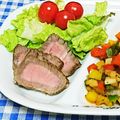 ととろ＆めい's cooksnap of when they made フライパンでローストビーフ.