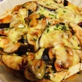 makosaka's cooksnap of when they made ナスとエリンギのチーズ焼き.