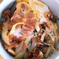 クック3X7TMN☆'s cooksnap of when they made 缶詰と料理酒だけで味付けするエンガワどん.