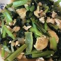 クックTopMfld's cooksnap of when they made クセになる！？　小松菜とミンチの煮浸し.