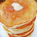bigflowers's cooksnap of when they made 簡単♡小麦粉でホットケーキ.