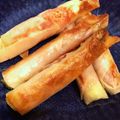 MizuhoBank's cooksnap of when they made アスパラと生ハムのスティック春巻き.