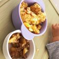 KT614's cooksnap of when they made 【手づかみ食べに！】卵焼きチャーハン.