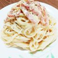 ☆チー姉☆'s cooksnap of when they made お家で濃厚本格カルボナーラ.