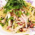 ☆靑ガエル☆'s cooksnap of when they made みょうがと大葉がたっぷりパスタ.
