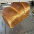 ゆるる３'s cooksnap of when they made HBで❤生クリーム食パンⅠ.