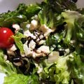 くーまんず's cooksnap of when they made サニーレタスと豆腐のナムルサラダ.