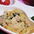 ひなつぐママ's cooksnap of when they made ファルファッレのクリームソース.