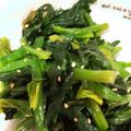 ☆ayami☆26's cooksnap of when they made ほうれん草のおひたし.