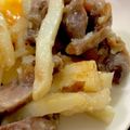 MULA's cooksnap of when they made じゃがいもと砂肝のコロコロにんにく炒め.