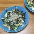 おはなすき's cooksnap of when they made ＊レタスとしらすのサラダ＊.