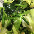 ma___111's cooksnap of when they made 簡単♪キャベツ・ほうれん草のごま和え♪.