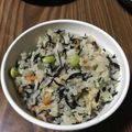 COOK玉手箱's cooksnap of when they made ひじきたっぷり炊き込みご飯.