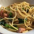 はちみつの妖精's cooksnap of when they made 菜の花とウインナーの和風パスタ.