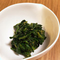 デコヘル's cooksnap of when they made ナムル風ほうれん草の胡麻和え.