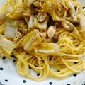 バウンド's cooksnap of when they made 白菜とツナの胡麻和風パスタ♪.